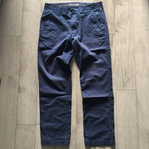 DOCKERS NAVY CHINOS: SIZE 32W by 30”L (GREAT CONDITION)